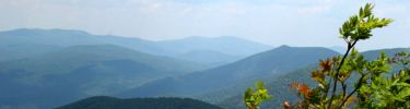 Mountains looking north from Stony Man.