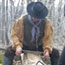Log Hewing Demonstration