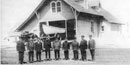 Surfmen of the U.S. Life-Saving Service at the Assateague Beach Lifesaving Station. 4 kb