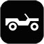 over-sand vehicle permit information icon, 3 kb.