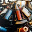Detail of spools of thread