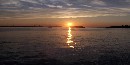 Sunset at the Boston Harbor Islands National Recreation Area