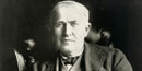 Thomas Alva Edison looking straight at the camera. Thomas Alva Edison looking straight at the camera.
