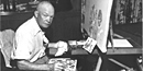 Prseident Eisenhower painting