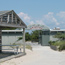 Snack bar at Barrett Beach.