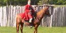 Actor portraying George Washington at Fort Necessity
