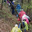 Hikers on trail