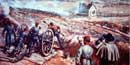 Confederate artillerists on Marye's Heights at Fredericksburg