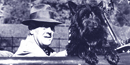 Fala and Franklin in his Ford