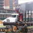 Photo of bulldozer in park