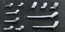 Exmaples of clay pipes and pipe stems in the NPS Jamestown collection