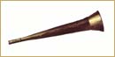 A boatman's horn, used to signal lockkeepers