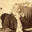 Henry W. Longfellow in his study, c. 1875.