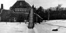 The toboggan slide at Saint-Gaudens' home, 1904.