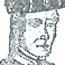 Daniel Shays, rebellion leader, as pictured in a 1787 newspaper.
