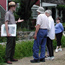 A ranger leads a tour at Weir Farm NHS