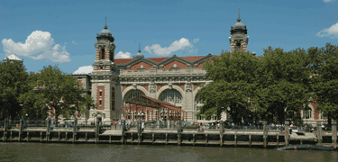Ellis Island Main Building Front