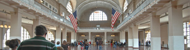 Great Hall at Ellis Island