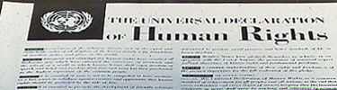 Eleanor Roosevelt helped auther the Universal Declaration of Human Rights