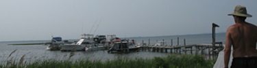Boats at Old Inlet dock