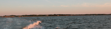 View of Barrett Beach from Great South Bay.