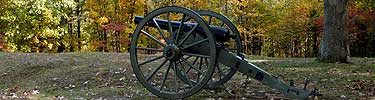Cannon at Prospect Hill on Fredericksburg Battlefield
