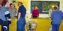 Information desk at Chancellorsville Visitor Center Information desk at Chancellorsville Visitor Center