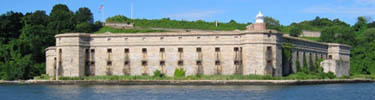 Battery Weed at Fort Wadsworth protected New York Harbor from invasion by sea.