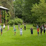 Yoga on S. Lawn