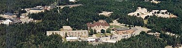 Aerial view of SERC campus