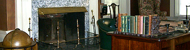 Study located in the upstairs of the Old House