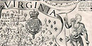 A portion of the map drawn during Smith's voyages. A portion of the map drawn during Smith's voyages.