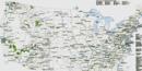 Map of continental United States with National Park sites. Map of continental United States with National Park sites.