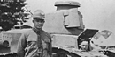 Eisenhower and tank, Camp Meade 1919 Eisenhower and tank, Camp Meade 1919