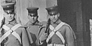 West Point cadet Eisenhower (far left) on guard duty West Point cadet Eisenhower (far left) on guard duty