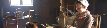 Weaving - Rebecca Nurse Homestead, Danvers Massachusetts