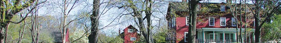 (Left to right) The Young Studio, Weir Studio, and Weir House. 