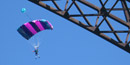 BASE Jumper at New River Gorge BASE Jumper at New River Gorge