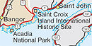 Saint Croix Island on small map. Saint Croix Island on small map.