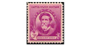 In 1940 Augustus Saint-Gaudens' portrait was on the 3 cent stamp. In 1940 Augustus Saint-Gaudens' portrait was on the 3 cent stamp.