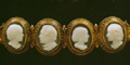 Portrait cameos of the Stuart Family done by Augustus Saint-Gaudens, ca. 1864 Portrait cameos of the Stuart Family done by Augustus Saint-Gaudens, ca. 1864