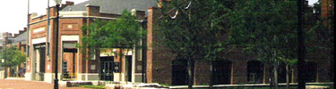 The Regional Visitor Center in Salem is a brick building with a high peaked roof. The Regional Visitor Center in Salem is a brick building with a high peaked roof.