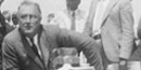 President Franklin Delano Roosevelt visiting the CCC camps in Shenandoah 1933, taking time to have lunch with enrollees at Big Meadows. President Franklin Delano Roosevelt visiting the CCC camps in Shenandoah 1933, taking time to have lunch with enrollees at Big Meadows.