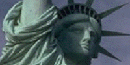 Closeup of statue's face Closeup of statue's face