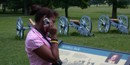 visitor using cell phone visitor using cell phone