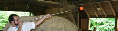 Glassblowing at Jamestown
