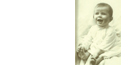 John F. Kennedy at six months old. John F. Kennedy at six months old.
