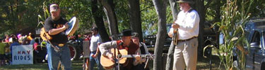 Gregory Zaborowski performs at a festival