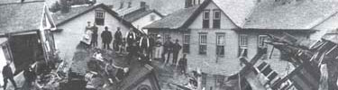 Destruction in Johnstown