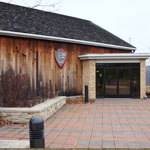 The Visitor Center is open from 9:00 am-5:00 pm daily and is staffed by park rangers.  This building has interesting exhibits and this is where the park film, 